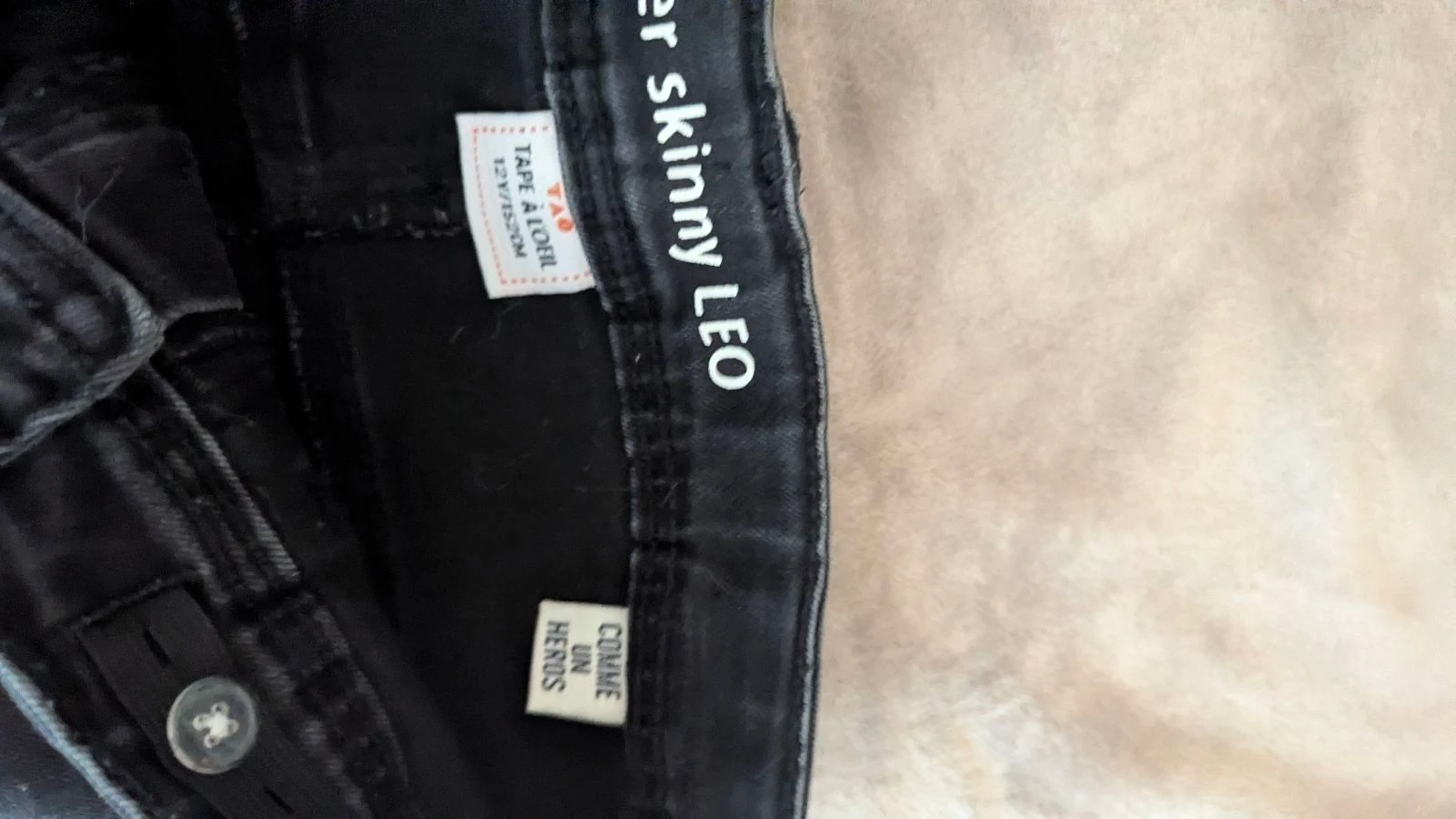Lote de tres jeans con detalle de cinta – photo 10